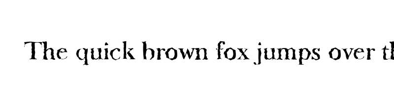 font preview of basker old random medium regular