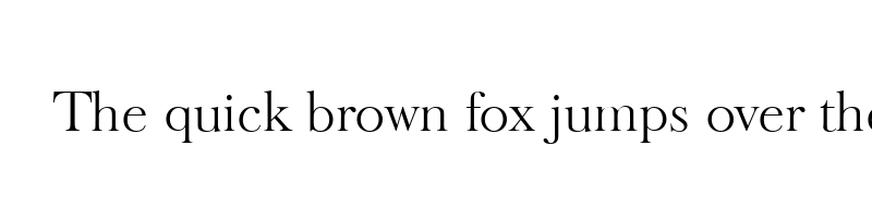 font preview of basker old serial light
