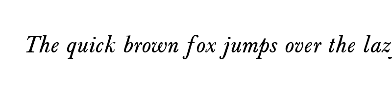 font preview of baskerville azps normal italic