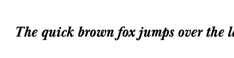font preview of baskerville bold italic v1