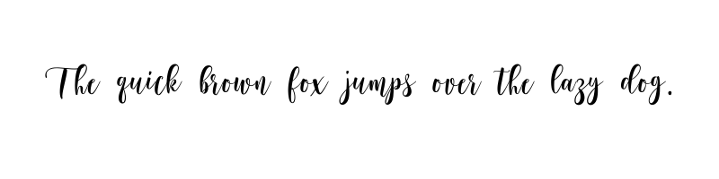 font preview of basyirah script