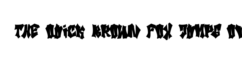 font preview of Bat Liar