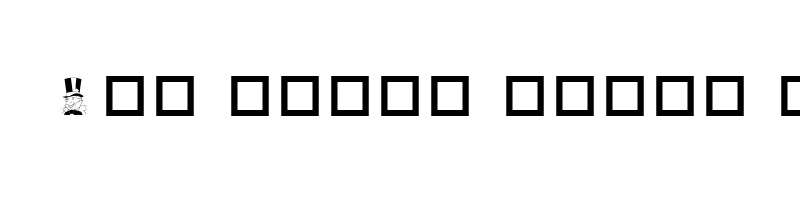 font preview of batman
