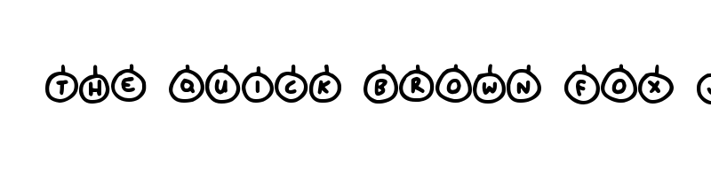 font preview of baubles