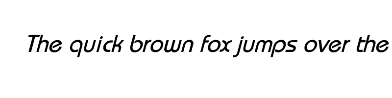 font preview of bauhaus italic