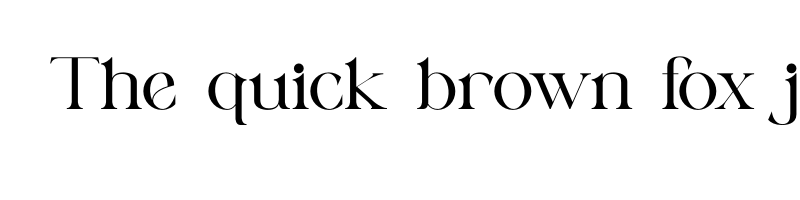 font preview of Bavicka