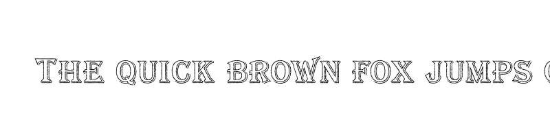 font preview of bay tavern out sl regular