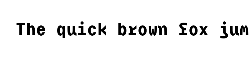 font preview of bc mikser mb bold