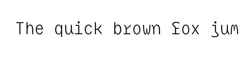 font preview of bc mikser rsb