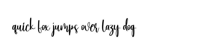 font preview of Be Kind