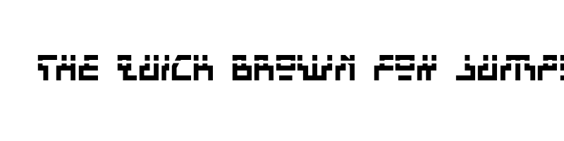 font preview of beam rider bold laser