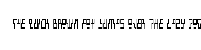 font preview of beam rider condensed