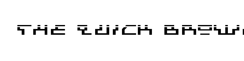 font preview of beam rider expanded laser
