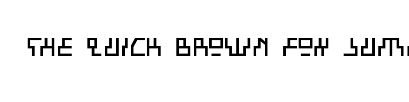 font preview of beam rider