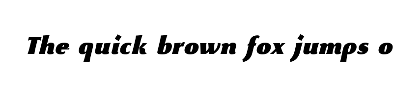 font preview of beatrix antiqua extrablack italic