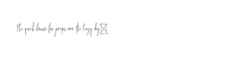 font preview of beatrix signature demo