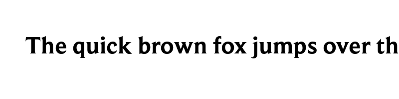 font preview of beaufort pro bold demo