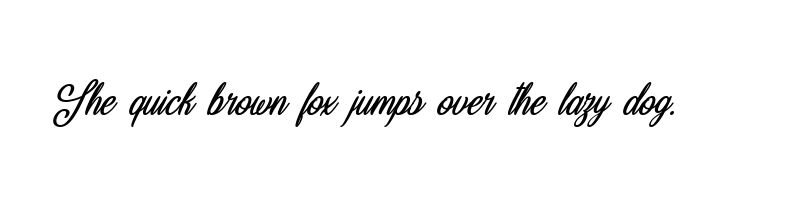 font preview of Beautiful Christmas ttf