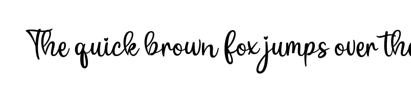 font preview of beautiful dream