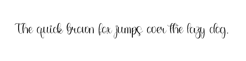 font preview of beautiful farmhouse regular