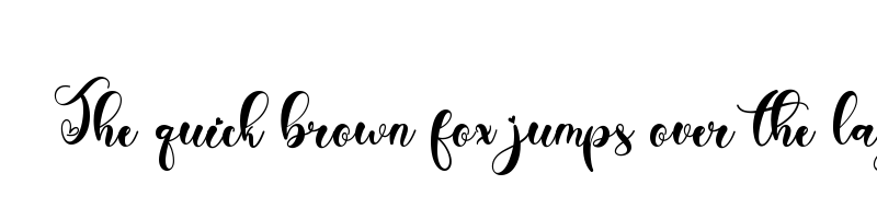 font preview of beautiful monogram