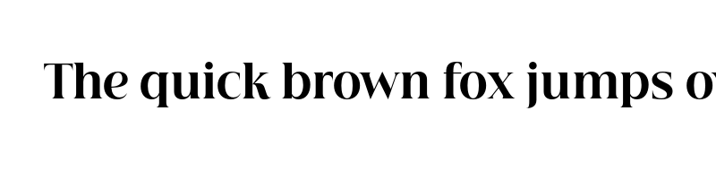 font preview of beautique display black