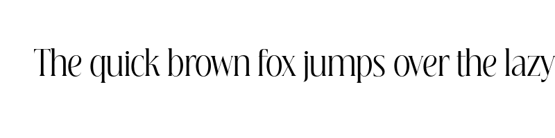 font preview of beautique display condensed light