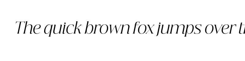font preview of beautique display light italic