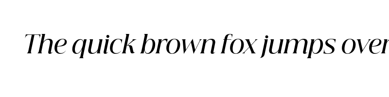 font preview of beautique display medium italic