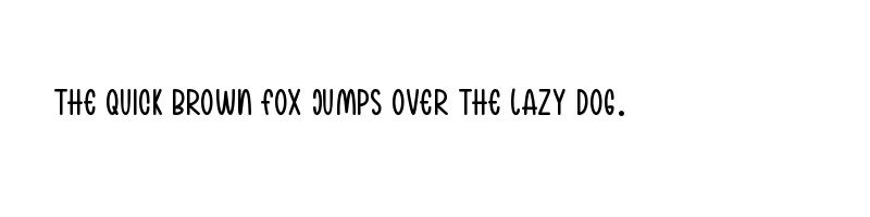 font preview of beauty display regular