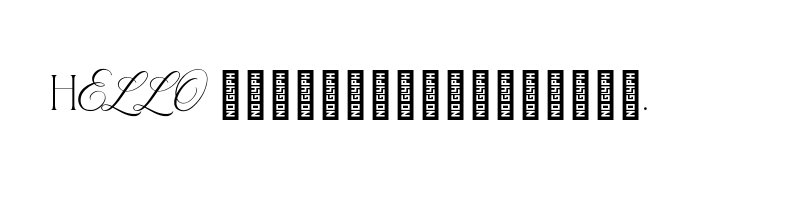 font preview of Beauty Luxury Regular