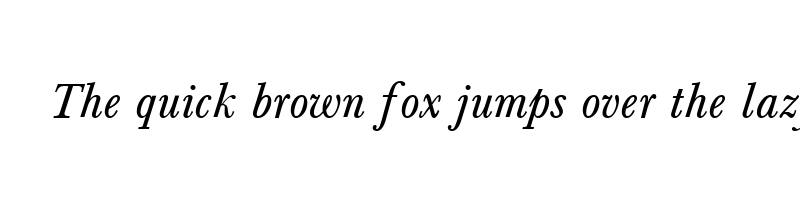 font preview of beauty normal italic