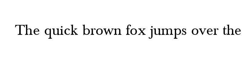 font preview of beauty normal