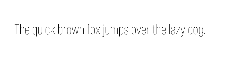 font preview of bebas neue pro light