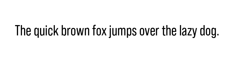 font preview of bebas neue pro regular
