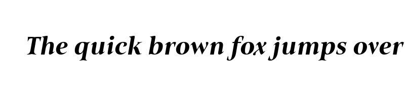 font preview of belda extra black italic