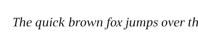 font preview of belda extra regular italic