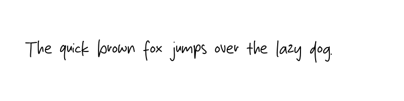 font preview of believe heart