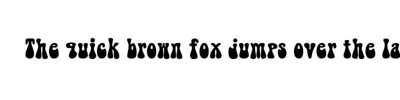 font preview of bell bottom laser