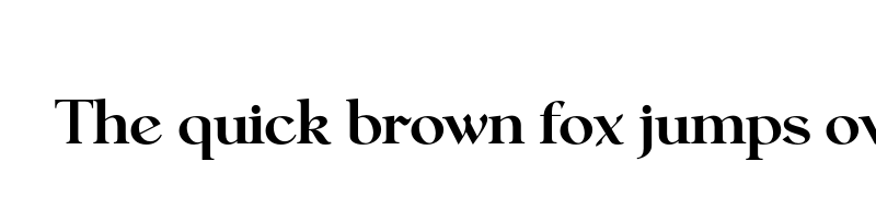 font preview of bellagia display black