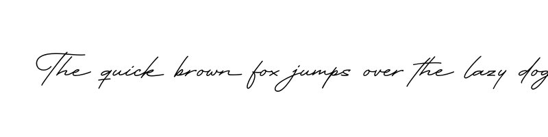 font preview of bellarina