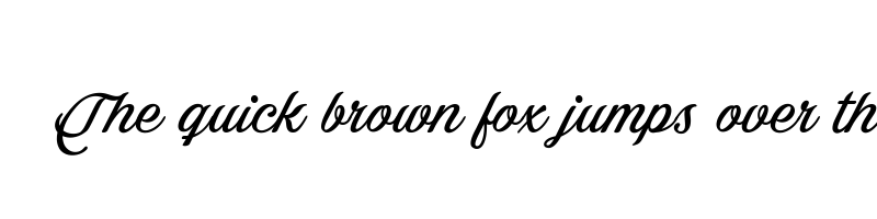 font preview of bellino personal use only