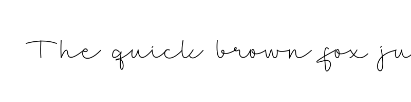 font preview of BellottiFont