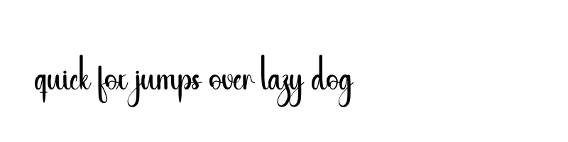 font preview of Beloved font