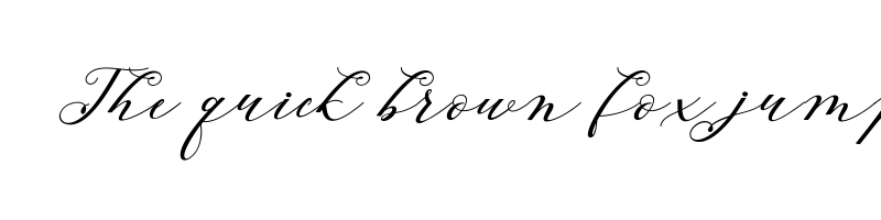 font preview of beloved script