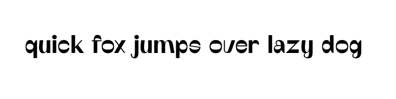 font preview of BENATHIO