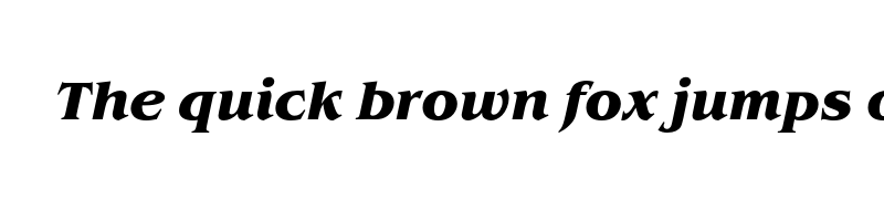 font preview of benecarlo bold italic