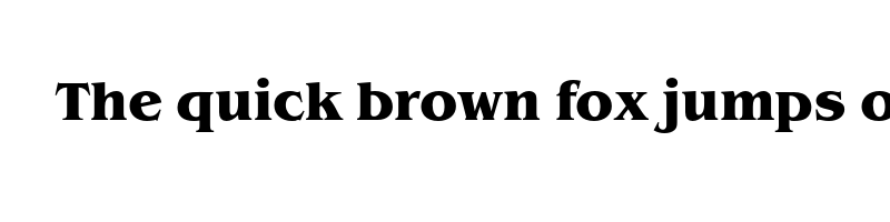 font preview of benecarlo bold