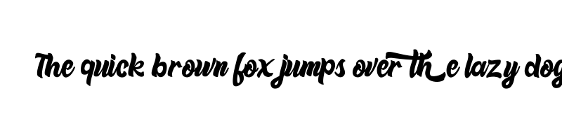 font preview of beneth free regular