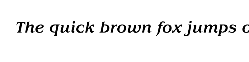 font preview of benguiat std medium italic